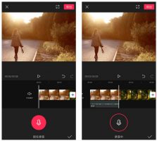 如何使用剪映App录制语音旁白？