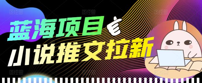 外面收费6880的小说推文拉新项目，个人工作室可批量做