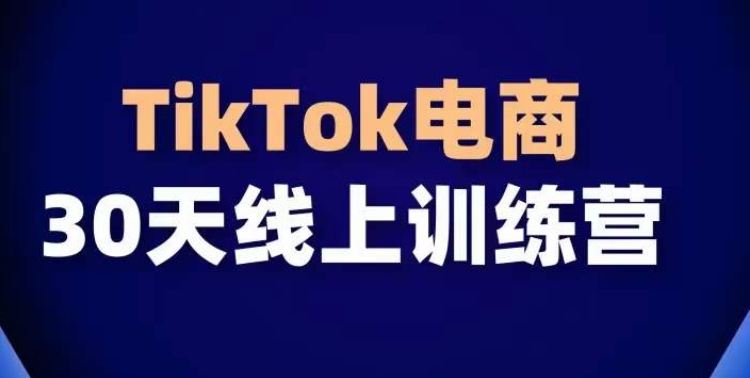 TikTok电商带货30天线上课，不可错过的全球流量洼地