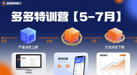 多多特训营产品决定上限,方法决定下限,各种玩法技巧落地实操(更新)