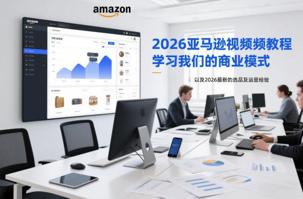 2026跨境电商视频教程,学习我们的商业模式,以及2026最新的选品及运营经验