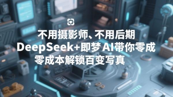 不用摄影师、不用后期，DeepSeek+即梦AI带你零成本解锁百变写真